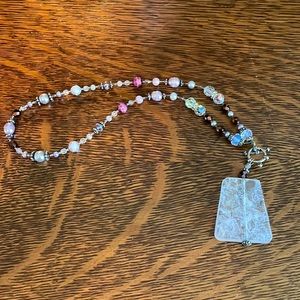 Purple Bead Necklace